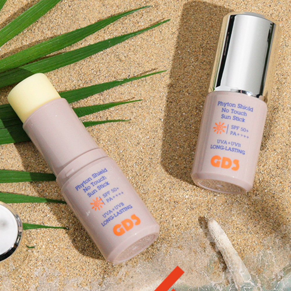 GDS 김보화의 1초 노터치 선스틱 자외선차단 미백 주름개선 3중기능성 SPF50+ 폼클렌징